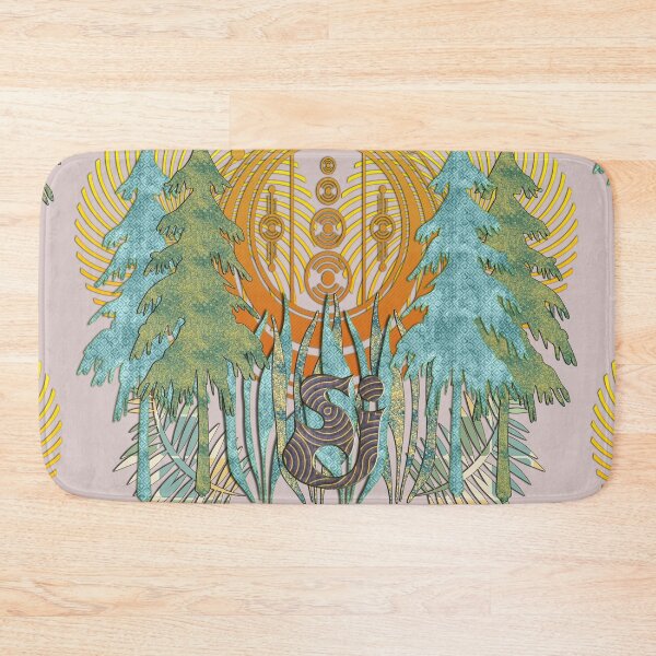Item preview, SCI Mysterious Forest String Cheese Incident Rising Sun Sunset Sacred Geometry Enchanted Psychedelic Festival designed and sold by Shayna Westfall.