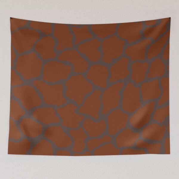 Item preview, Dark Liver (Horses) in Giraffe Pattern  designed and sold by DayColors.