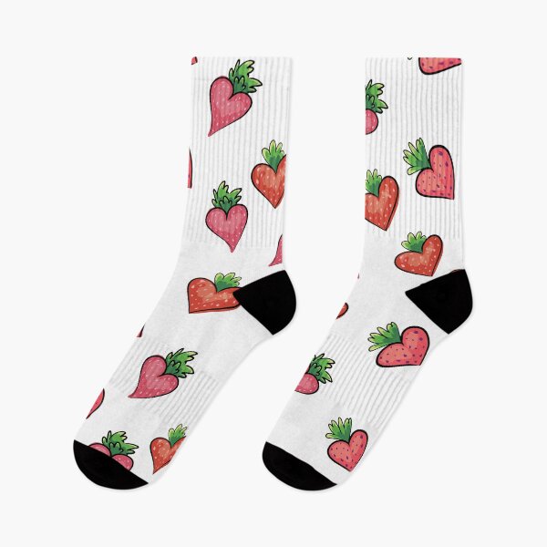 Aperçu de l'œuvre Coeurs de fraises d'été créée et vendue par ShotsyCreates.