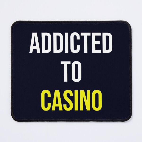 Item preview, Addicted To Casino designed and sold by CatArtStore.