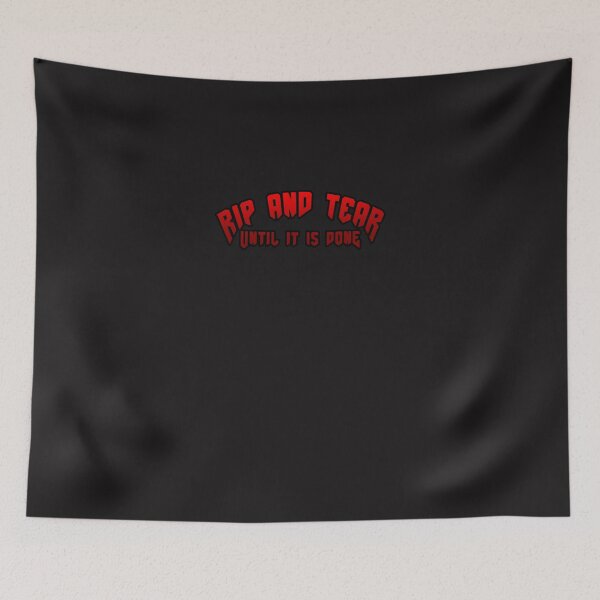 Item preview, Rip And Tear Until It&x27;s Done Doom Gaming Classic T-Shirt designed and sold by MarlonCas.