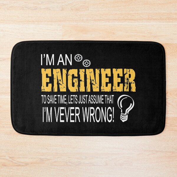 Item preview, I Am An Engineer Im Never Wrong designed and sold by Sara-Quinn.