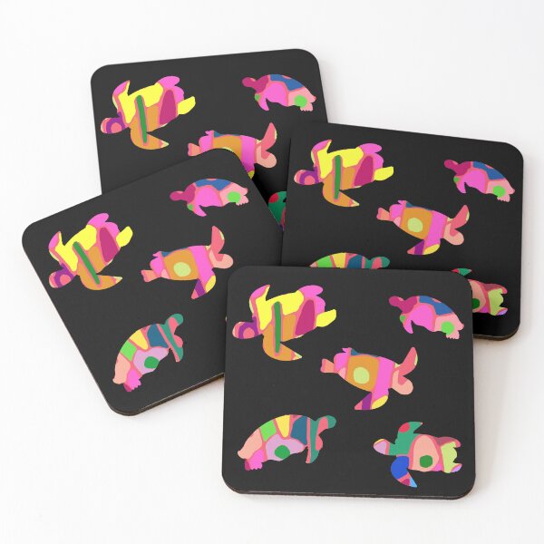 Item preview, Funky Multicolored Turtles designed and sold by GasconyPassion.