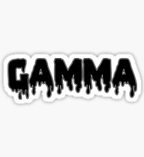 drippy gamma Sticker