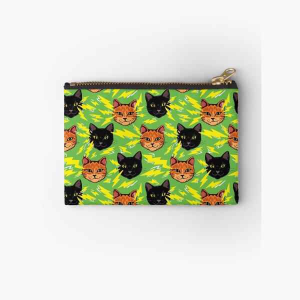Item preview, Laser cats on Green designed and sold by woahtherepickle.