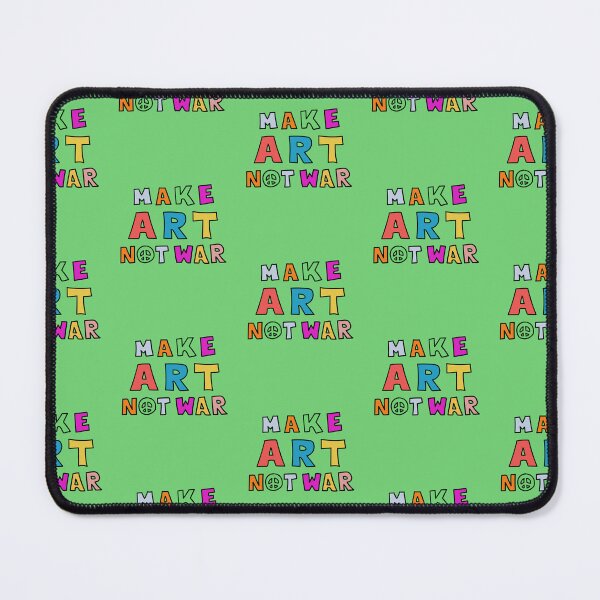 Item preview, Peace Needed. Make Art Not War. Make Love Not War. designed and sold by sundae-artisan.