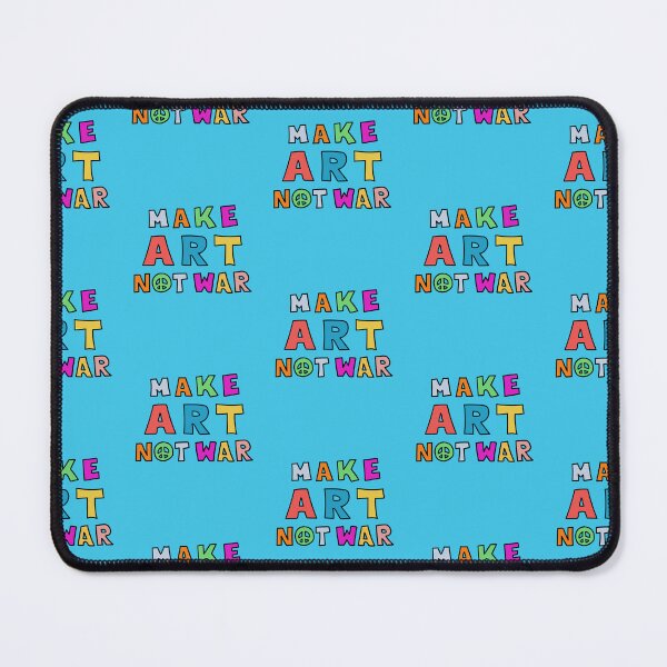 Item preview, Peace Needed. Make Art Not War. Make Love Not War. designed and sold by sundae-artisan.