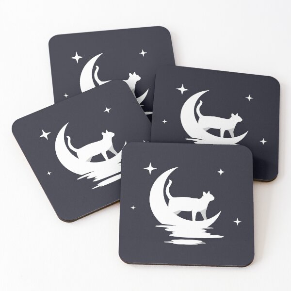 Item preview, Cat in the moon designed and sold by I'm  Redz.