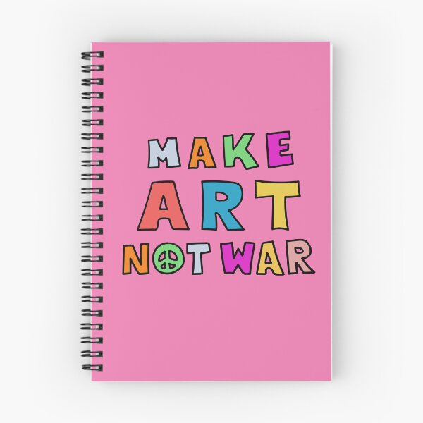 Item preview, Peace Needed. Make Art Not War. Make Love Not War. designed and sold by sundae-artisan.