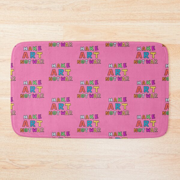 Item preview, Peace Needed. Make Art Not War. Make Love Not War. designed and sold by sundae-artisan.