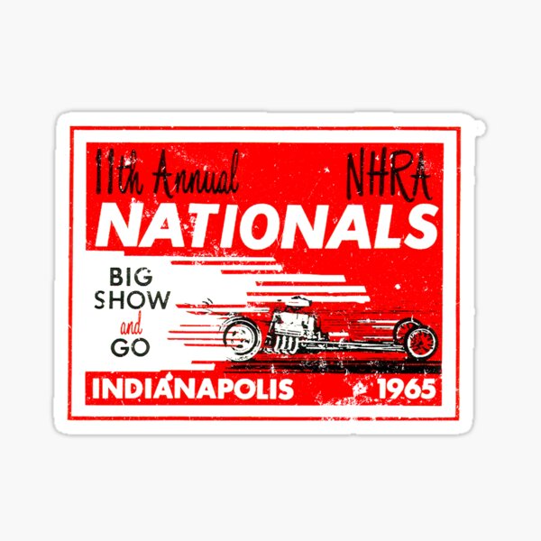 IRWINDALE RACEWAY Vinyl Decal Sticker NHRA IHRA 4228 