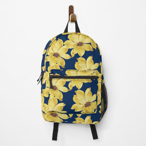Item preview, Watercolor Sunflowers (Blue) designed and sold by HildegunStudio.