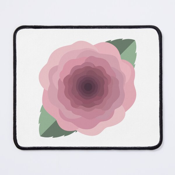 Item preview, Abstract pink rose flower designed and sold by EngineerGoC.