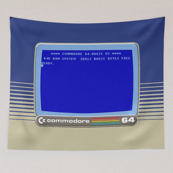 Item preview, Home Computer Commodore 64 Boot Screen - Ready - c64 Inspired designed and sold by RetroTeeStudio.