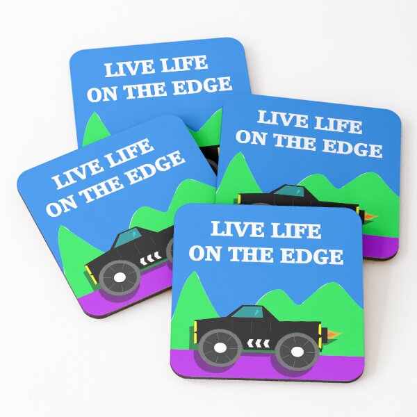 Item preview, LIVE LIFE ON THE EDGE designed and sold by EnchantedDreamr.