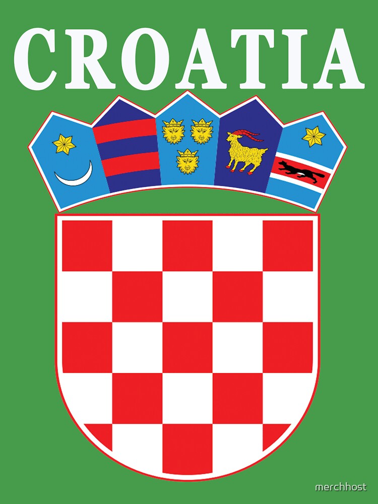 Croatia Deluxe Football Jersey Design Baby One-Piece for Sale by