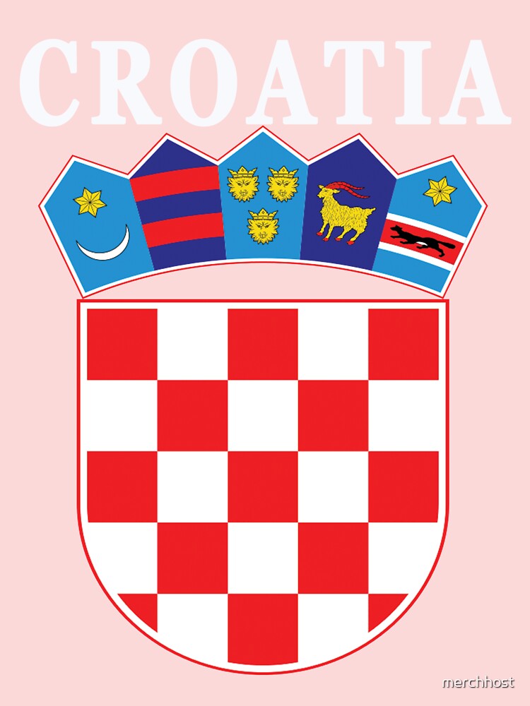 Croatia Deluxe Football Jersey Design Baby One-Piece for Sale by