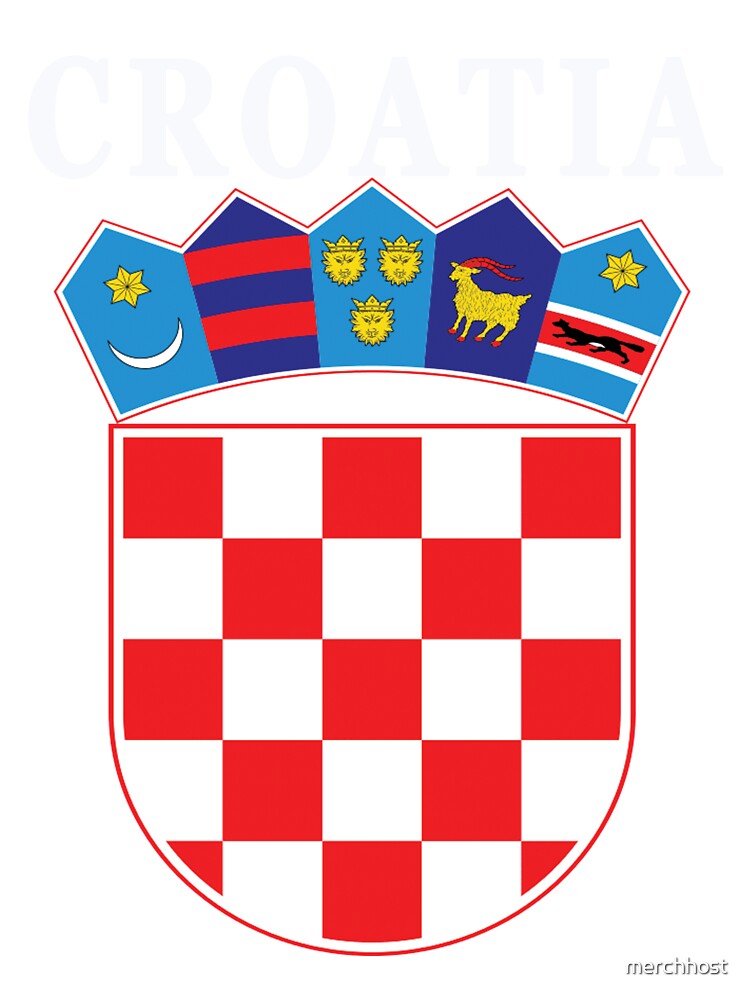 Croatia Deluxe Football Jersey Design' Baby One-Piece for Sale by