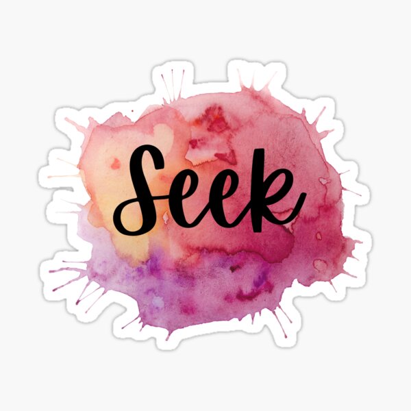 seek Sticker