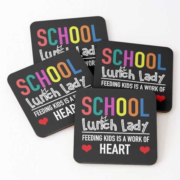 Item preview, School Lunch Lady Dinner Lady Cute Heart Appreciation designed and sold by JukeLox.