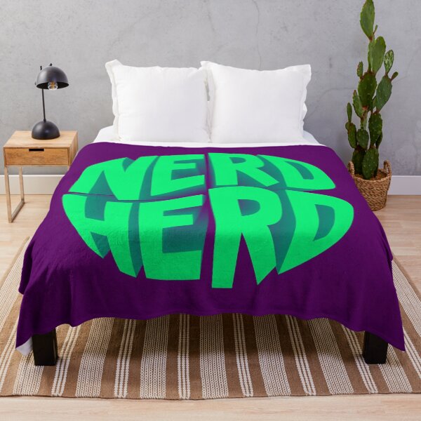 Item preview, Nerd Herd - Wonky Logo - Teal designed and sold by Nerd-Herd-Team.