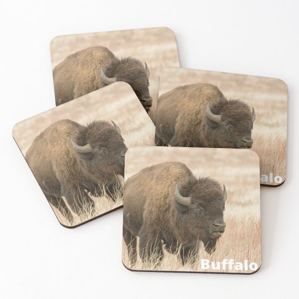 Item preview, Wild Buffalo Canvas Wall Art designed and sold by LGMmugsdesign.
