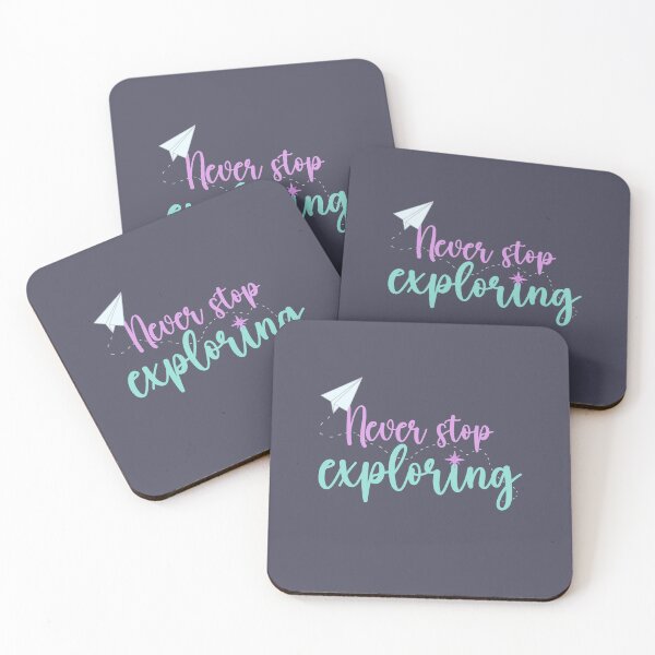 Item preview, Never stop exploring designed and sold by daisyandlime.