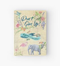 Cuaderno de tapa dura Do not Give Up - Convención Regional 2017