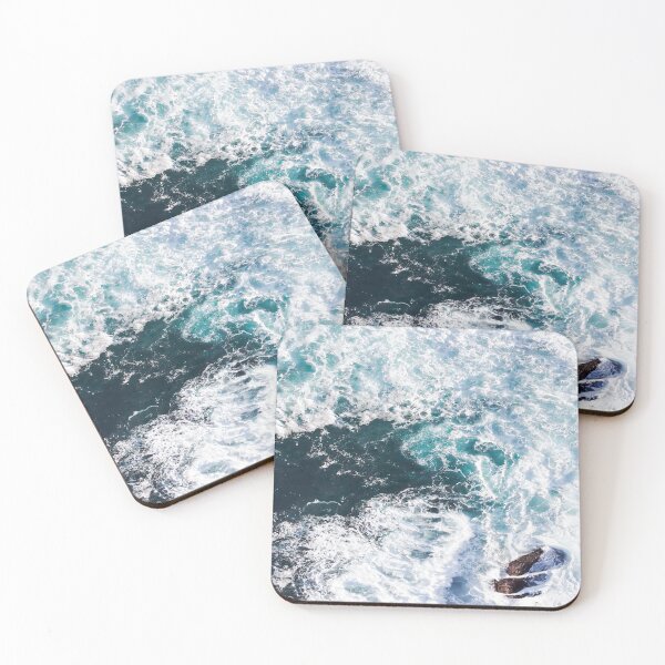 Item preview, Open Sea , White Waves Landscape Theme designed and sold by BeTheVibe.