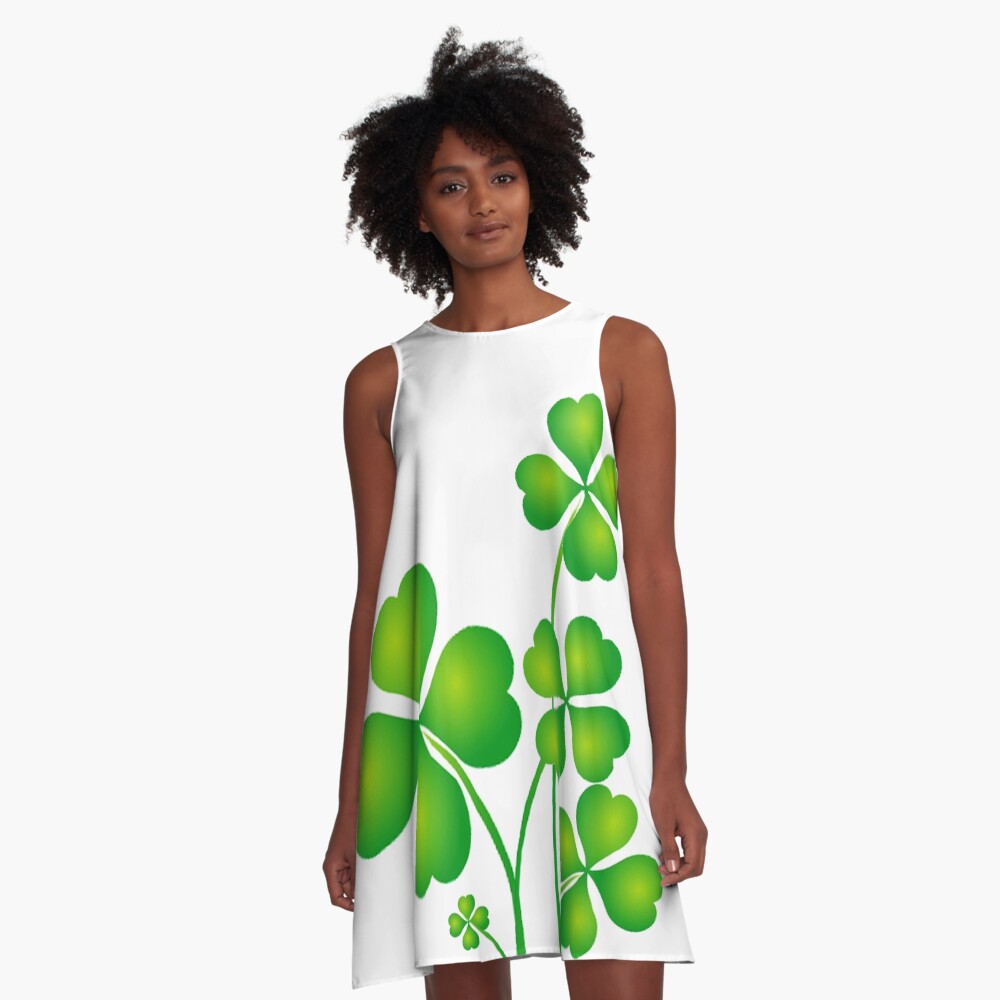 SHAMROCKS A-Line Dress