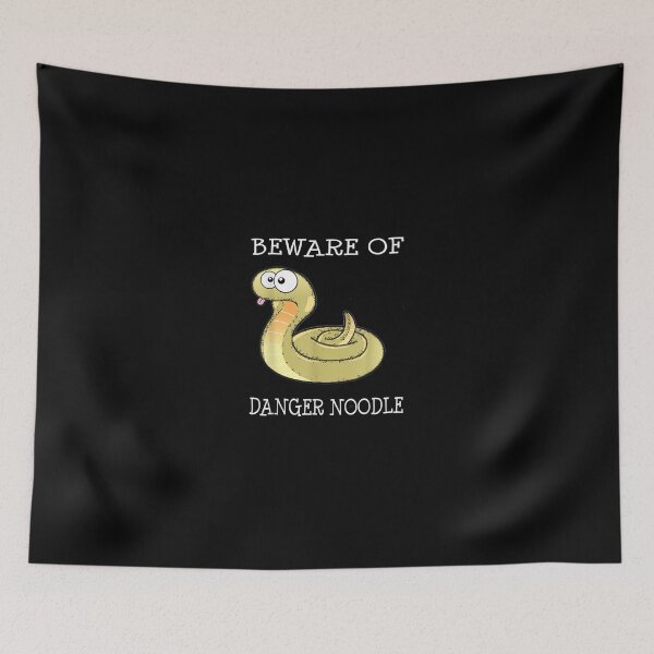 Item preview, Snake Charmer Beware Of Noodle Silly Funny T-Shirt designed and sold by AxOtylia.