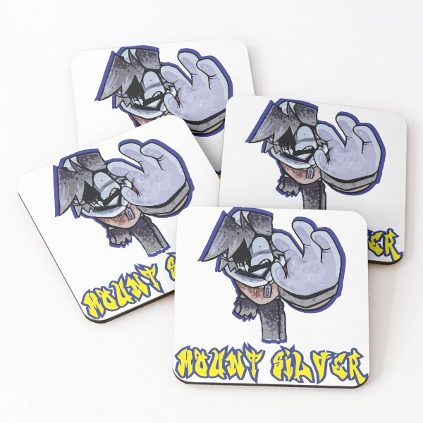 Item preview, mount silver monochrome fnf designed and sold by spamton-funny.