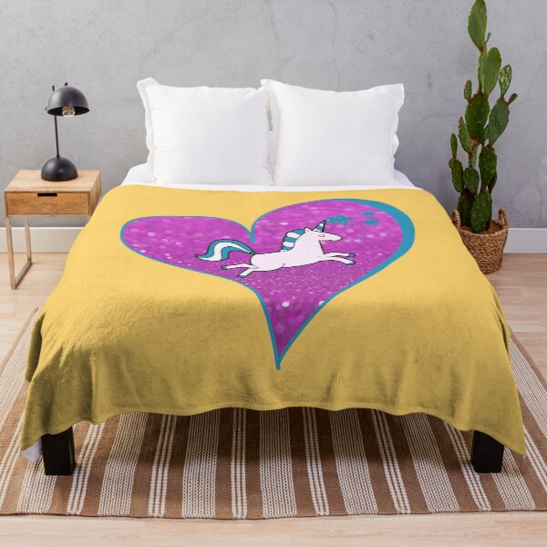 Item preview, Unicorn Heart & Stars designed and sold by DaydreamerDzine.