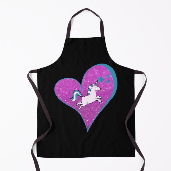 Item preview, Unicorn Heart & Stars designed and sold by DaydreamerDzine.
