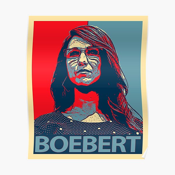 &ldquo;Lauren Boebert&rdquo; Poster by Wuando | Redbubble