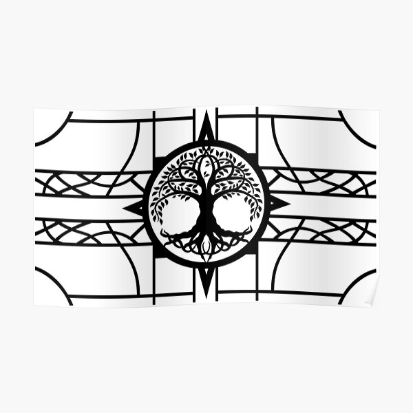 "Tree of Life White" Poster for Sale by TheColorofRain Redbubble