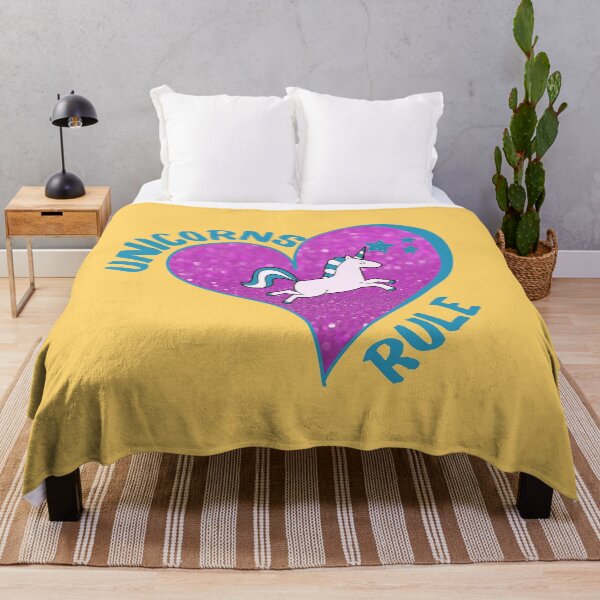 Item preview, Unicorns Rule designed and sold by DaydreamerDzine.
