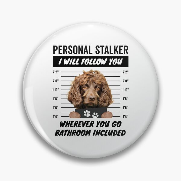 Item preview, Personal Stalker Dog – Liver Boykin Spaniel designed and sold by More Cute Dogs.