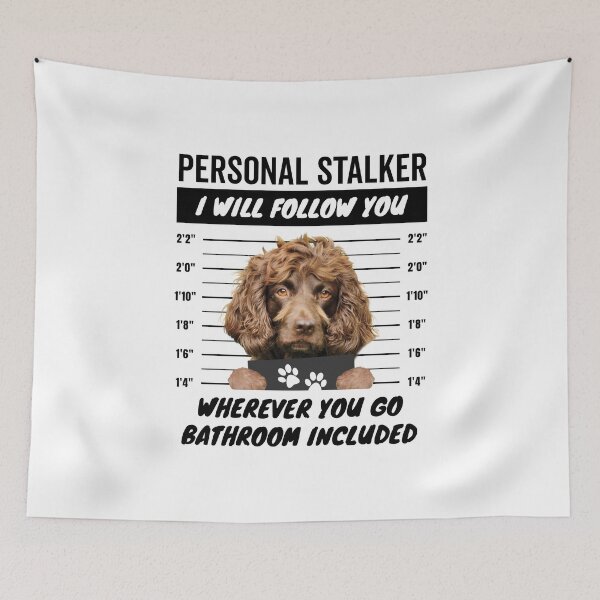 Item preview, Personal Stalker Dog – Liver Boykin Spaniel designed and sold by More Cute Dogs.