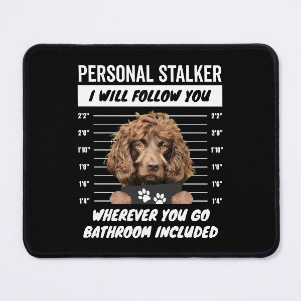 Item preview, Personal Stalker Dog – Liver Boykin Spaniel designed and sold by More Cute Dogs.