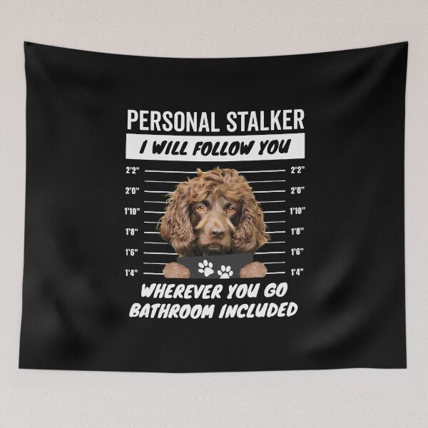 Item preview, Personal Stalker Dog – Liver Boykin Spaniel designed and sold by More Cute Dogs.