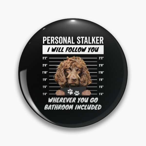 Item preview, Personal Stalker Dog – Liver Boykin Spaniel designed and sold by More Cute Dogs.