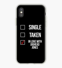 Single, Aufgenommen, verliebt in Jughead Jones-- White iPhone-Hülle & Cover