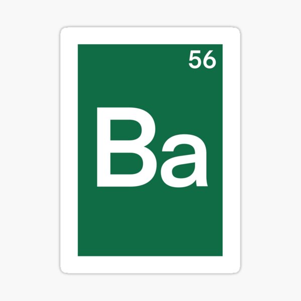 "Breaking Bad " Sticker for Sale by avisbates310 | Redbubble