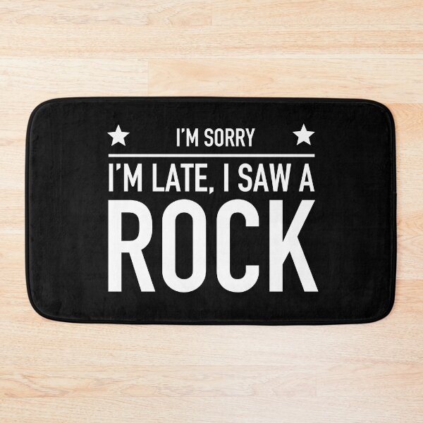 Item preview, Sorry Im Late I Saw A Rock - Definition Geologist Nutritional Information - Geology Humour Rock Star designed and sold by JukeLox.