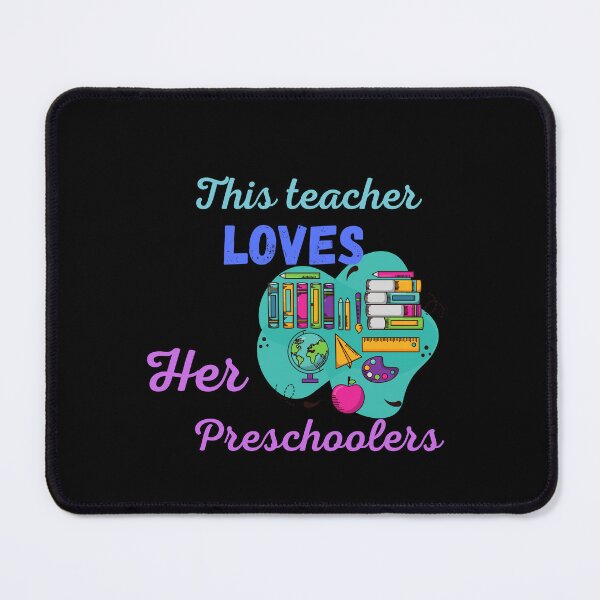 Item preview, This Teacher Loves Her Preschoolers, Classic T-shirt  designed and sold by dirlkhiat.