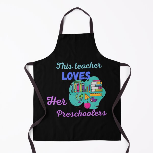 Item preview, This Teacher Loves Her Preschoolers, Classic T-shirt  designed and sold by dirlkhiat.