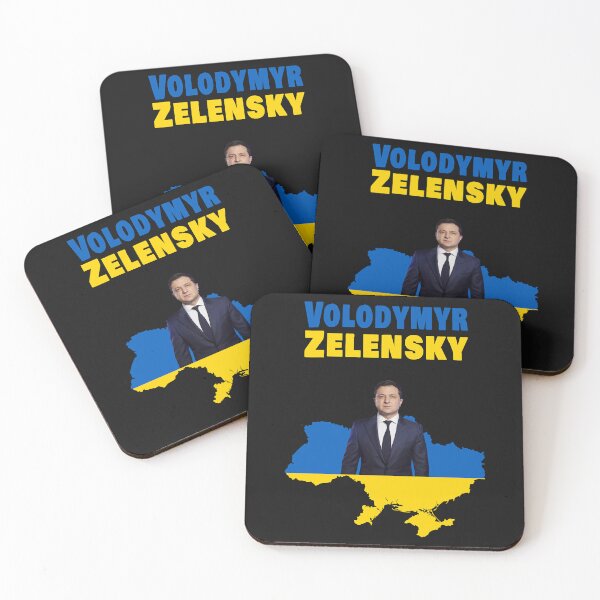 Item preview, Volodymyr Zelensky drapeau ukrainien designed and sold by CarolSchmitt.