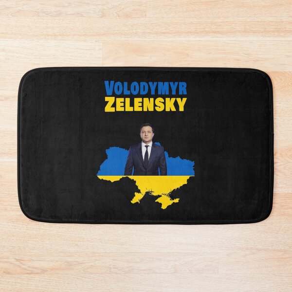 Item preview, Volodymyr Zelensky drapeau ukrainien designed and sold by CarolSchmitt.