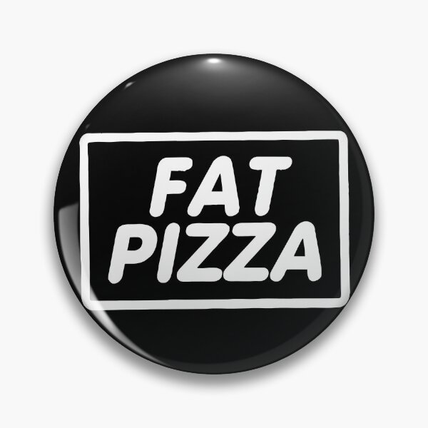 Item preview, BEST SELLER Fat Pizza Logo Merchandise designed and sold by delindarashee.